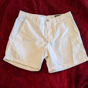 Bonobos Chino White Shorts